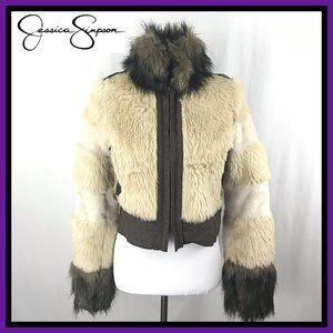 Jessica Simpson Faux Fur Coat